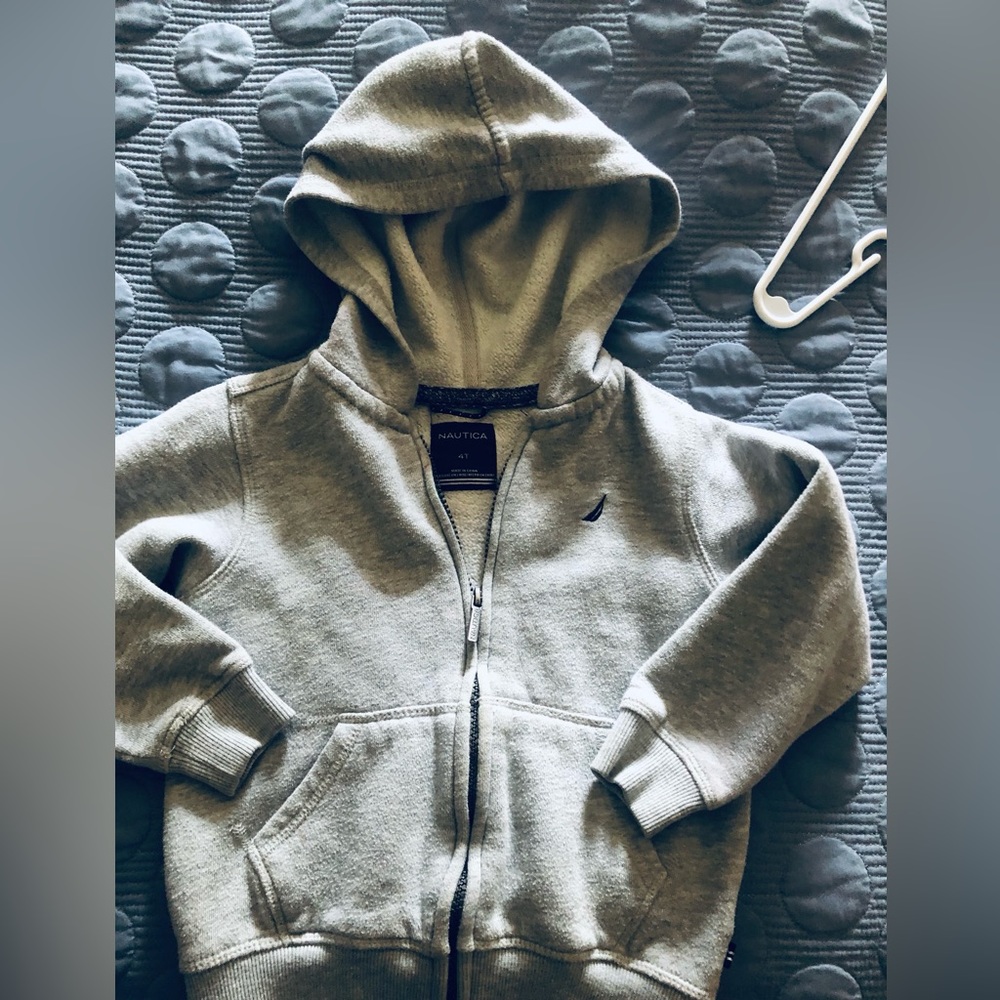 Nautica 4T Full zip hoodie